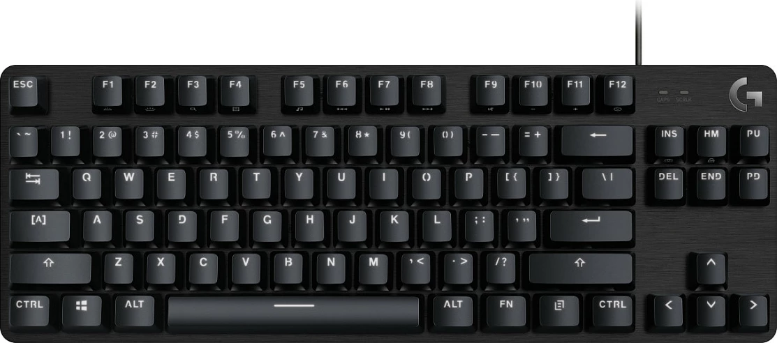 Tastierë mekanike Logitech G413 TKL SE, LED bardhë, QWERTZ, e zezë