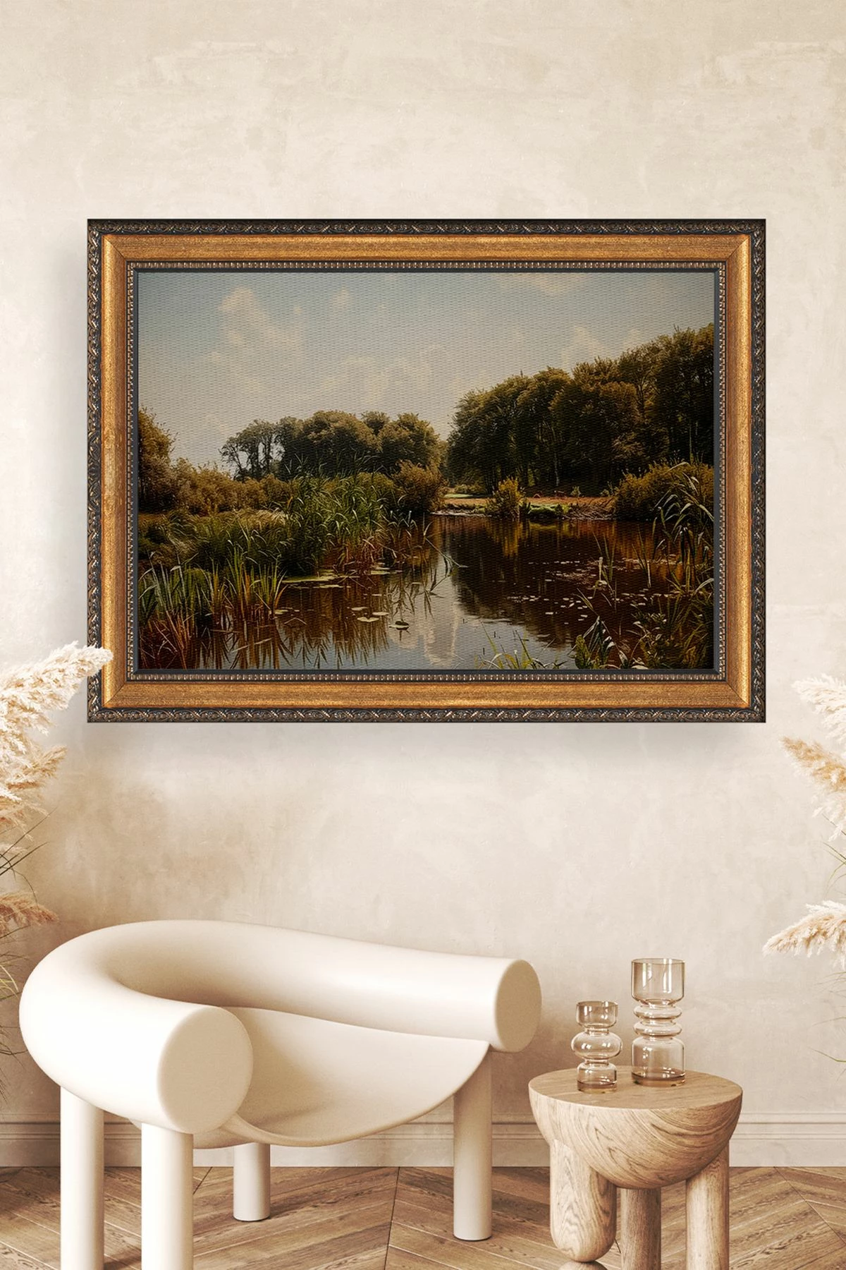 Pikturë dekorative në kanavacë me kornizë, shumëngjyrëshe, ATCRCVCNVSMDL62, 50x70cm