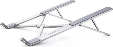 Mbajtës laptopi Ugreen UG-40289, alumini, palosshëm, rregullim lartësie, 17.3 inç, argjendtë