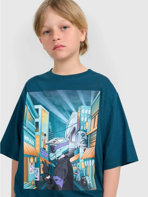 Maicë oversize për djem 4f