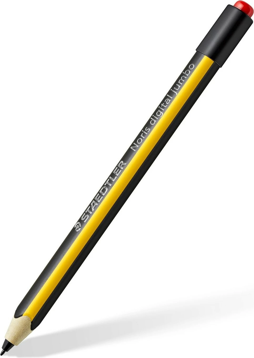 Stylus digital STAEDTLER Noris jumbo, për tablet grafik, zi-verdhë
