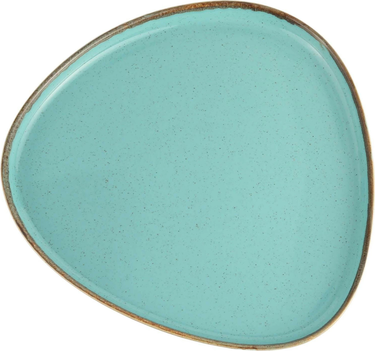 Pjatë trekëndore Porland Seasons Laguna 210 mm blu qielli, set 6 copë