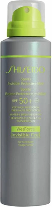 Spray mbrojtës dielli Shiseido Sun Sports Invisible Protective Mist SPF50+, 150ml