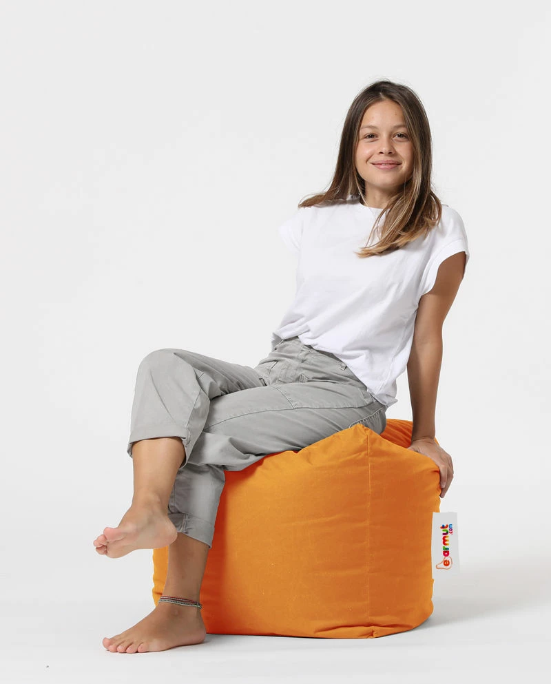 Puf kopshti katror, portokalli, Atelier del Sofa