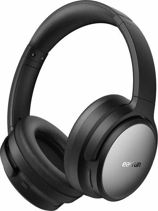 Kufje EarFun Tune Pro HP220B, ANC, Bluetooth 5.4, 120h, me mikrofon, on-ear, zi