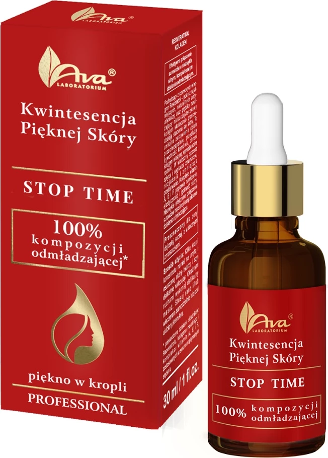 Serum për fytyrë për femra Ava Laboratorium Stop Time Anti-Wrinkle, 30ml