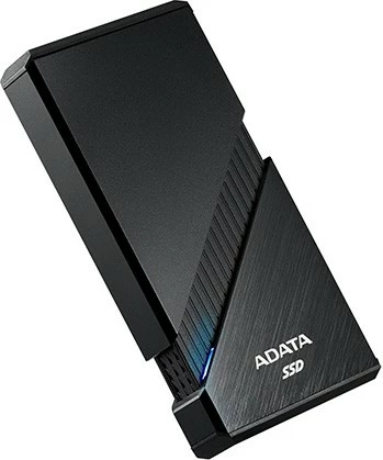 Disk i jashtëm SSD Adata SE920, 1TB, USB4 Type-C, i zi