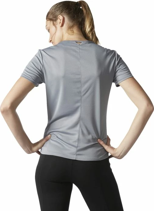 Adidas Response Bluzë me mëngë të shkurtra për femra, gri