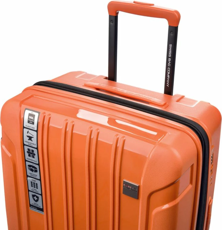 Valixhe e madhe Swissbags, portokalli
