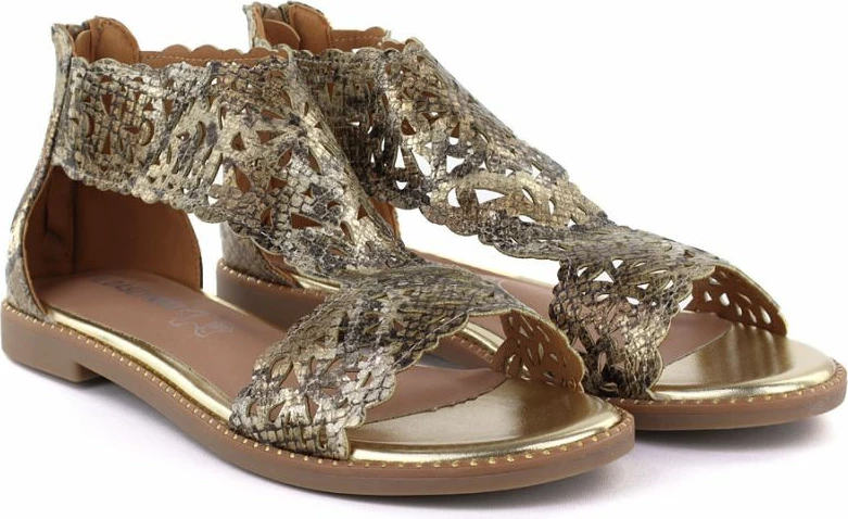 Sandale për femra M.Daszyński MR24148-2, ari