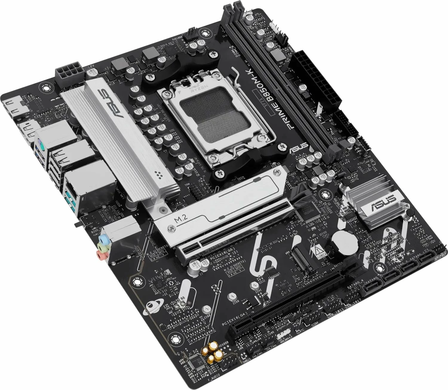 Pllakë amë Asus PRIME B850M-K, AM5, Micro ATX, DDR5 deri 128GB