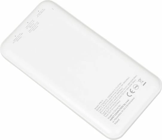 Power bank iBox PB10 10000 mAh, e bardhë