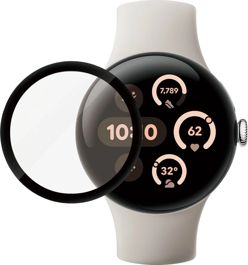 Mbrojtës ekrani PanzerGlass për Google Pixel Watch 3 45mm transparent