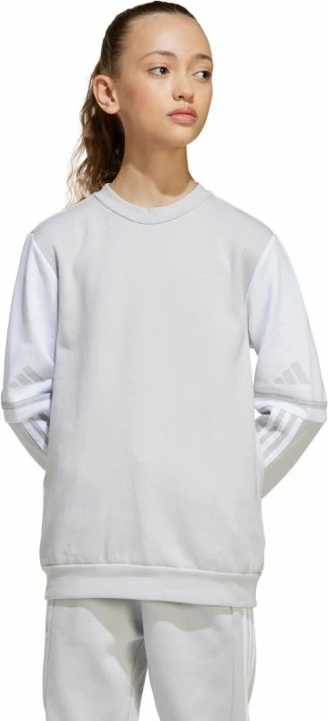 Duks për fëmijë adidas, gri [Madhësia: 128 cm]