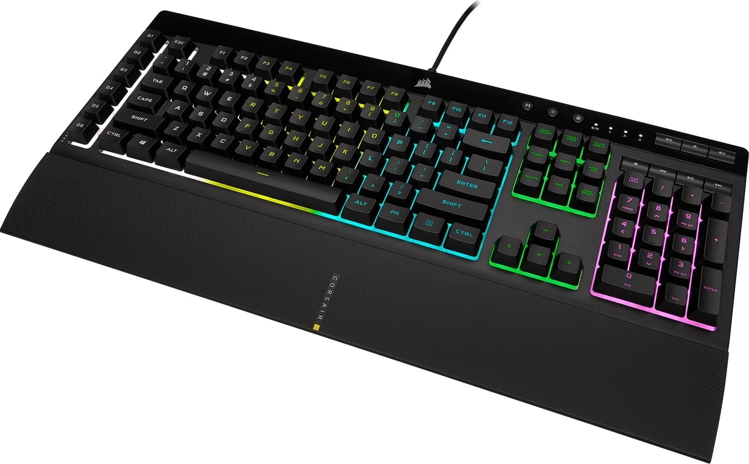 Tastierë Gaming Corsair K55 Pro RGB, me dritat RGB