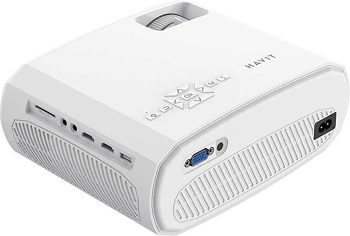 Projektor wireless Havit PJ202 PRO, 1920x1080p, Android TV 9.0, i bardhë