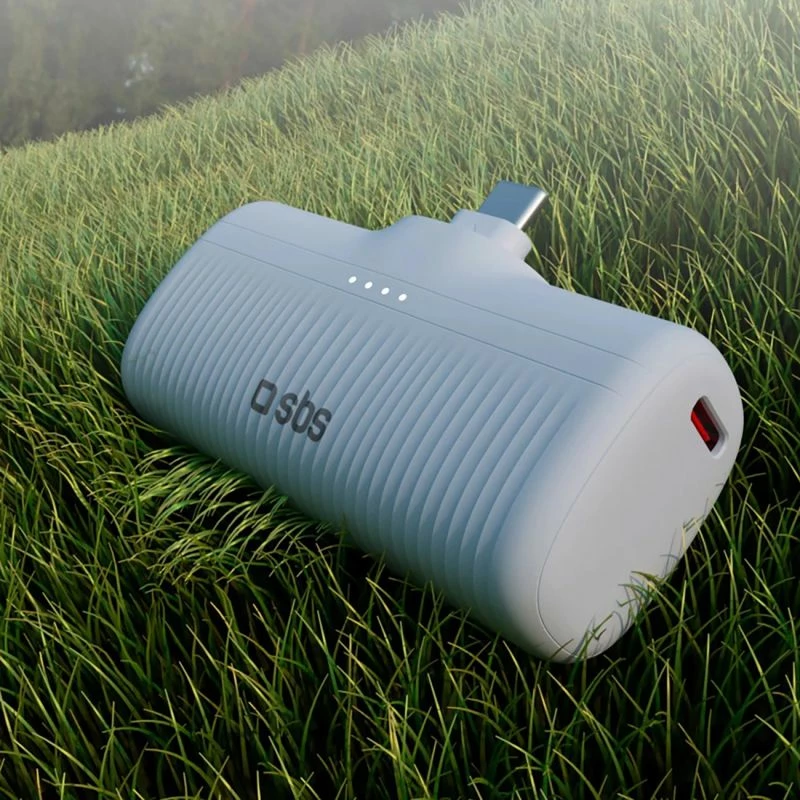 Powerbank SBS EcoPower 5000 mAh 10W, gri
