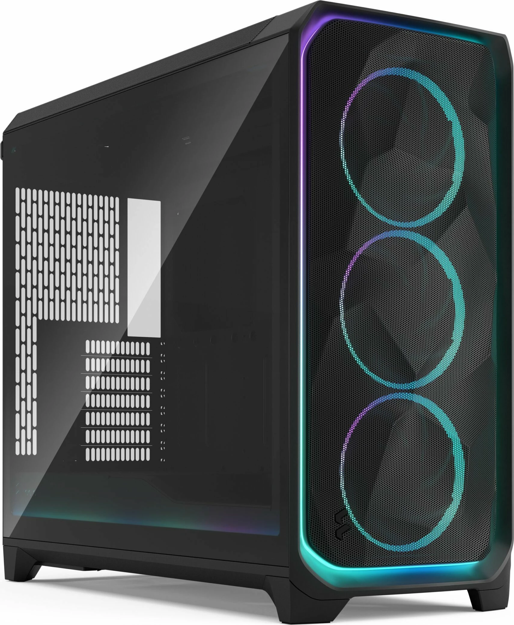 Kasë Fractal Design Meshify 3 XL Ambience Pro ARGB, Midi Tower, E-ATX/ATX, USB-C, pa furnizim rryme, e zezë