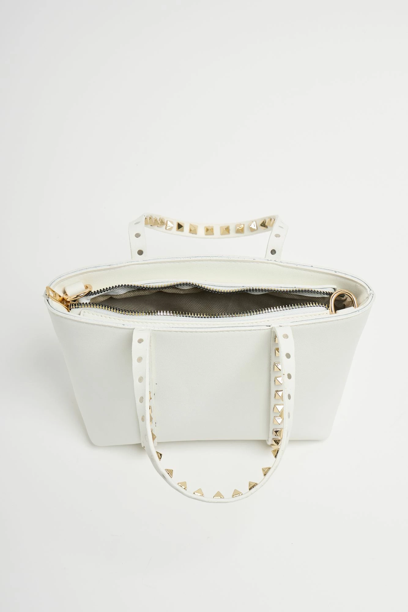 Çantë dore e bardhë Zoozie Bags, MK1020225SV10-028
