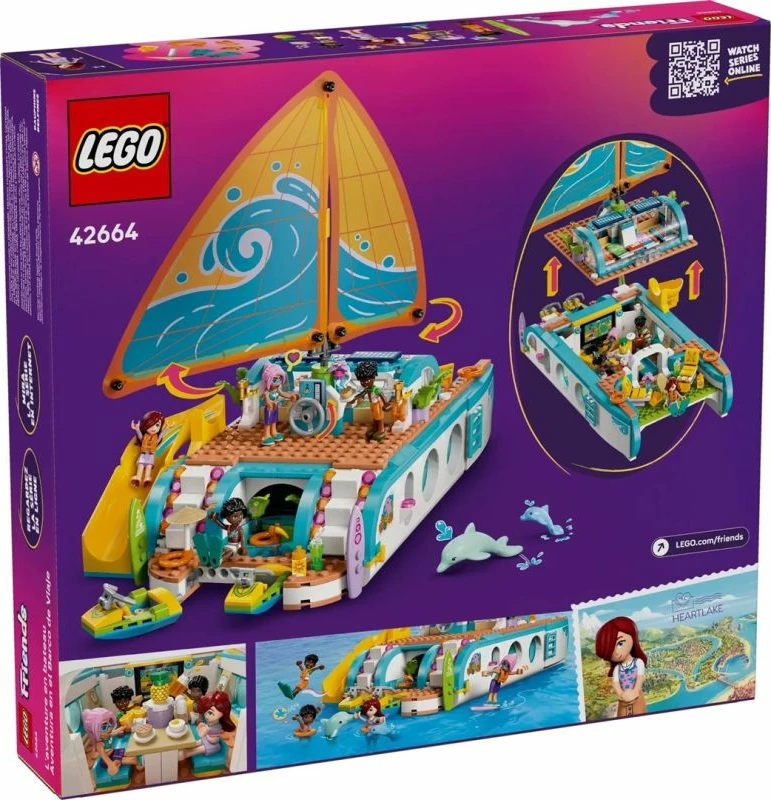 Set lego për fëmijë Lego Friends Boat Adventure