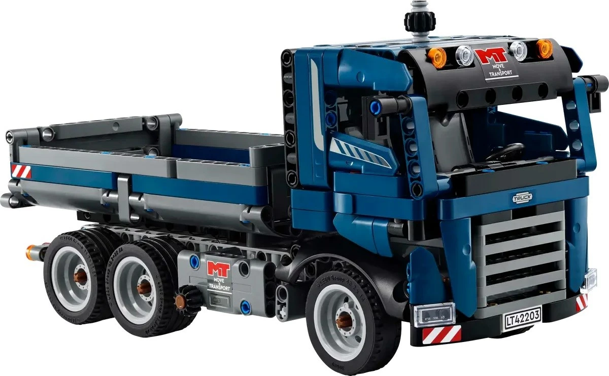 Lego Technic 42203 Kamion me Kiper, Blu