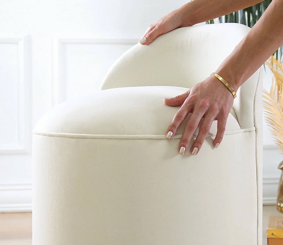 Puf Atelier del Sofa, krem