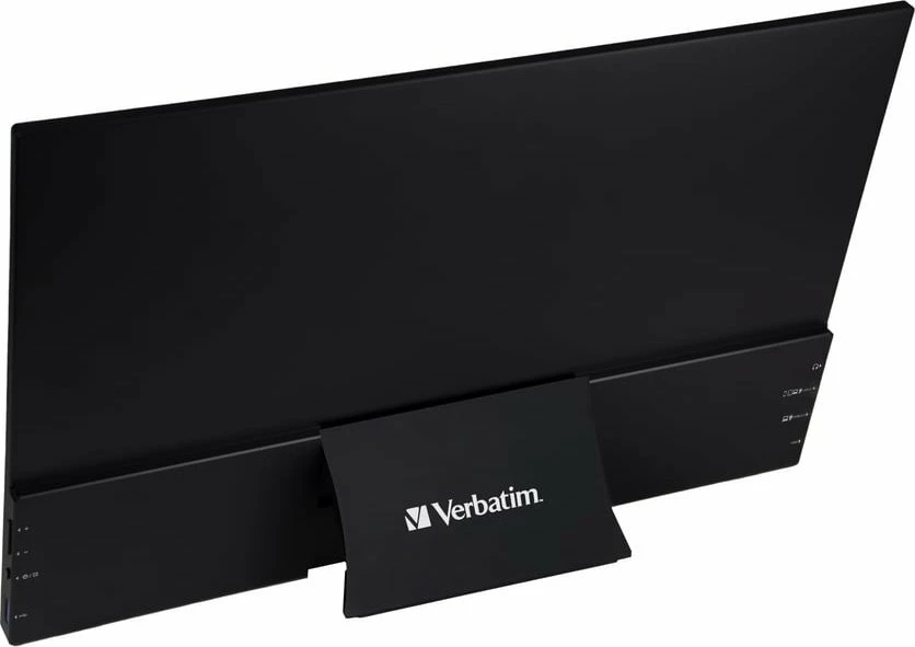 Monitor portativ Verbatim PMT-15-4K 15.6\" 4K UHD touch, i zi, set me mbështjellës neopreni