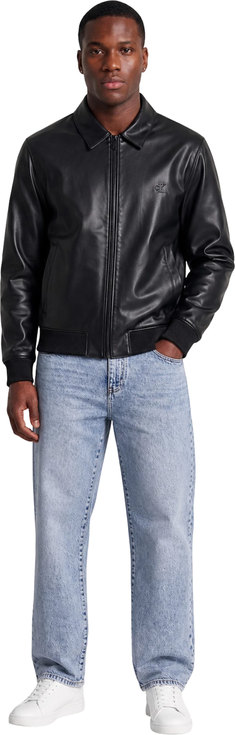 Jakne për meshkuj Calvin Klein Jeans LV04RG406G, e zezë [Madhësia: XXL]