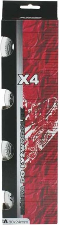 Rrota rollera Nils Extreme, transparente