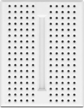 Mini breadboard eksperimentues DeLOCK, 170 kontakte, e bardhë