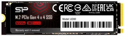 SSD NVMe M.2 2280, Silicon Power UD90, 1TB, PCIe 4.0 x4, 5000/4800 MB/s