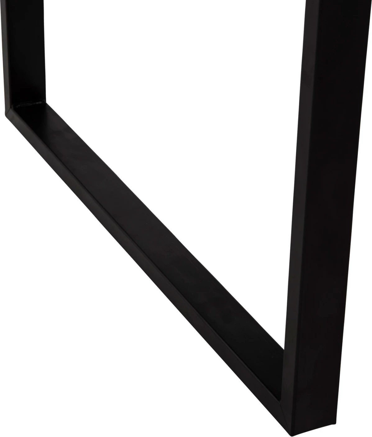 Tavolinë kafeje FH9585.02 MDF, sipërfaqe tavoline ngjyrë mermeri gri, bazë metalike e zezë, 120x60x46 cm