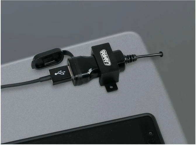 Mbushes Usb+ Fiksues Kabllo 12/24v