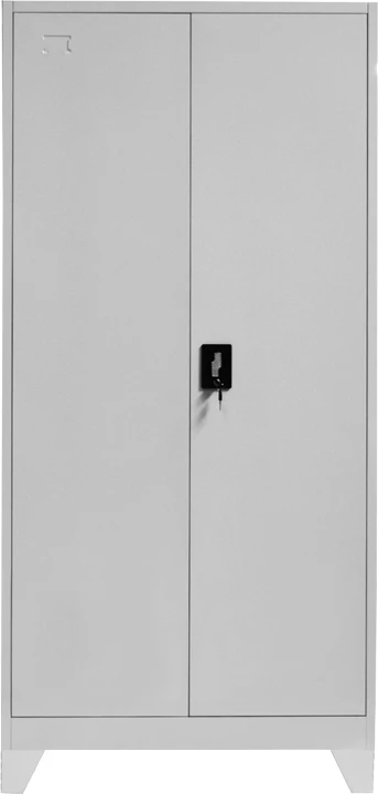 Dollap metalik ngjyrë gri e hapur 90x40x190cm