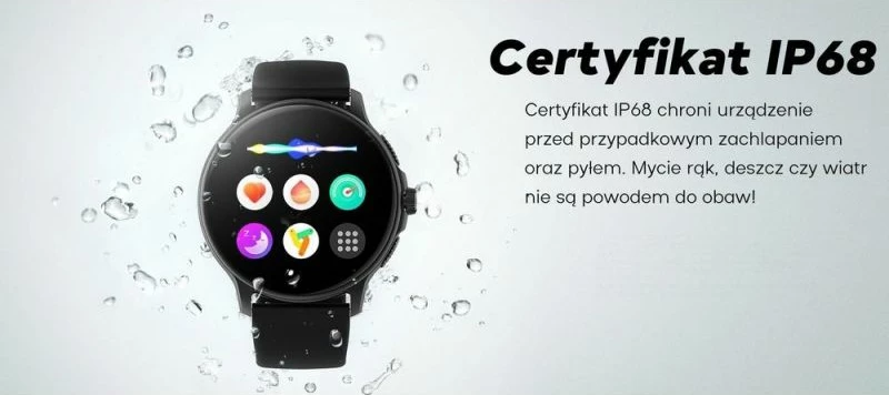 Smartwatch për femra Gravity, rrip i kaltër