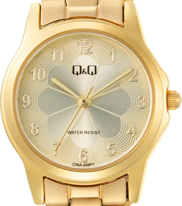 Orë dore Q&Q C56A-009PY, e artë