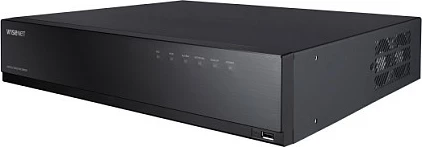 Video rekorder për kamera Hanwha Wisenet HRX-1635, 16 kanal, 4K HDMI, pa HDD, i zi