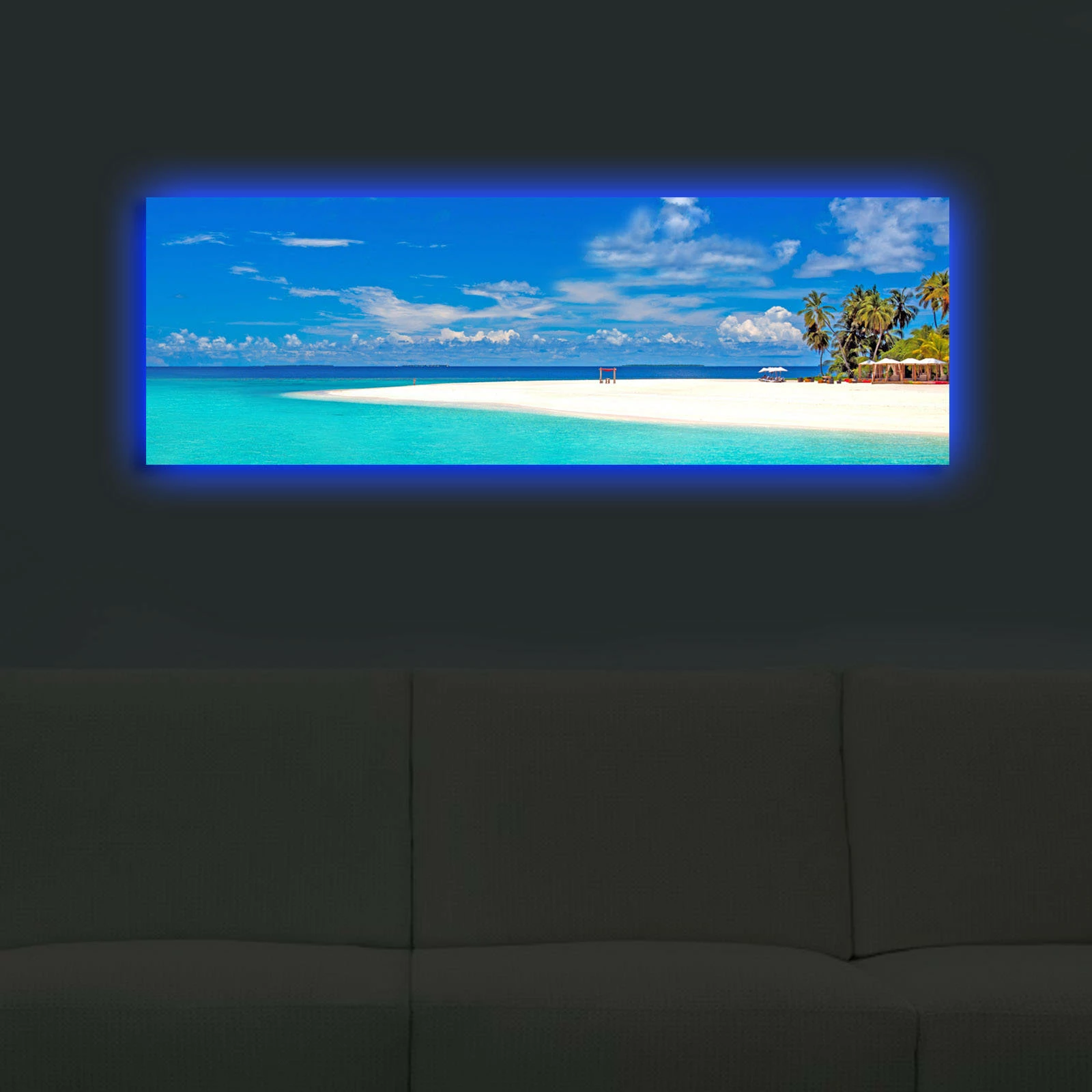 Pikturë dekorative me drita LED, Wallity, 3090DACT-30