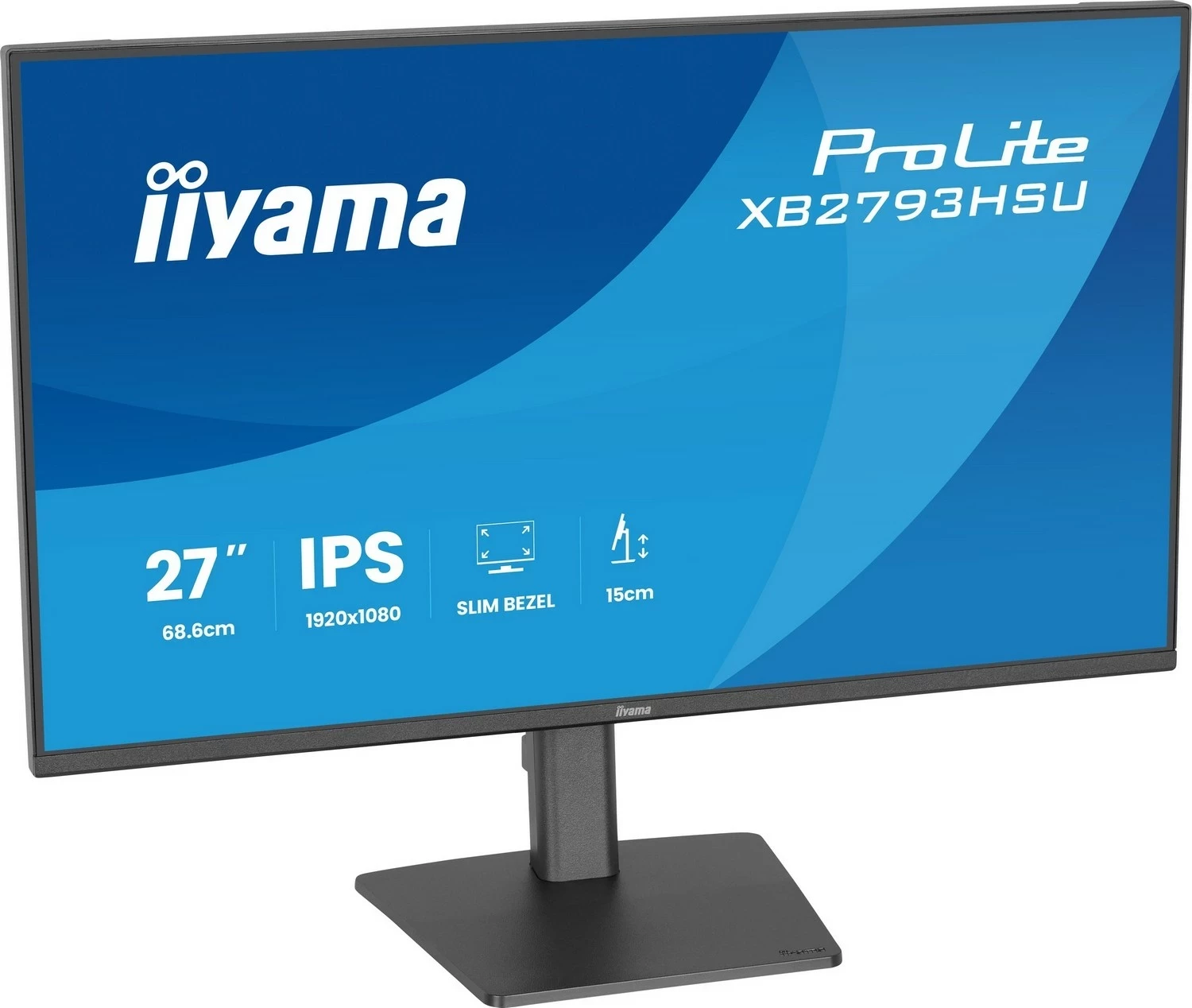 Monitor iiyama ProLite XB2793HSU-B1, 27 inch, Full HD, IPS, LED, e zi