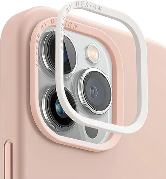 Mbështjellës UNIQ Lino për iPhone 14, Rozë