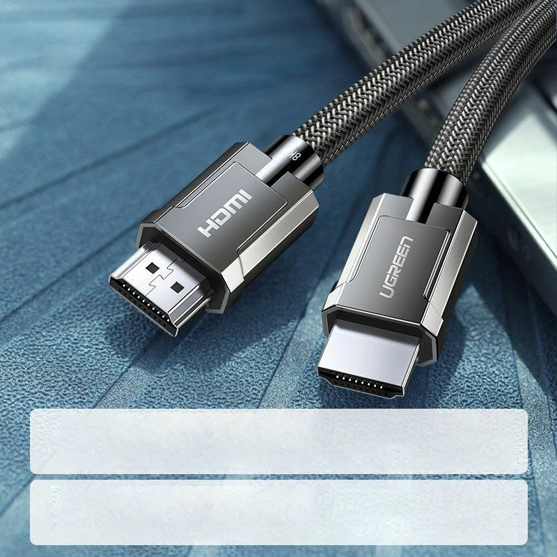 Kabllo HDMI Ugreen UGR363 HDMI 2.1 2m 8K@60Hz / 4K@120Hz 48Gbps, e zezë