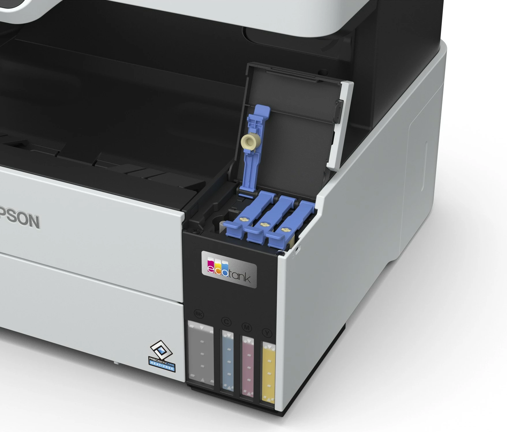 Printer multifunksional Epson EcoTank ET-5170, ngjyra, A4, Wi-Fi, ekran LCD, zi/bardhë