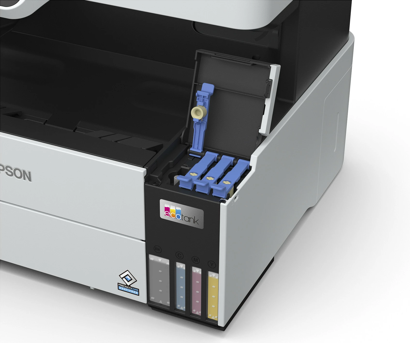 Printer multifunksional Epson EcoTank ET-5170, ngjyra, A4, Wi-Fi, ekran LCD, zi/bardhë
