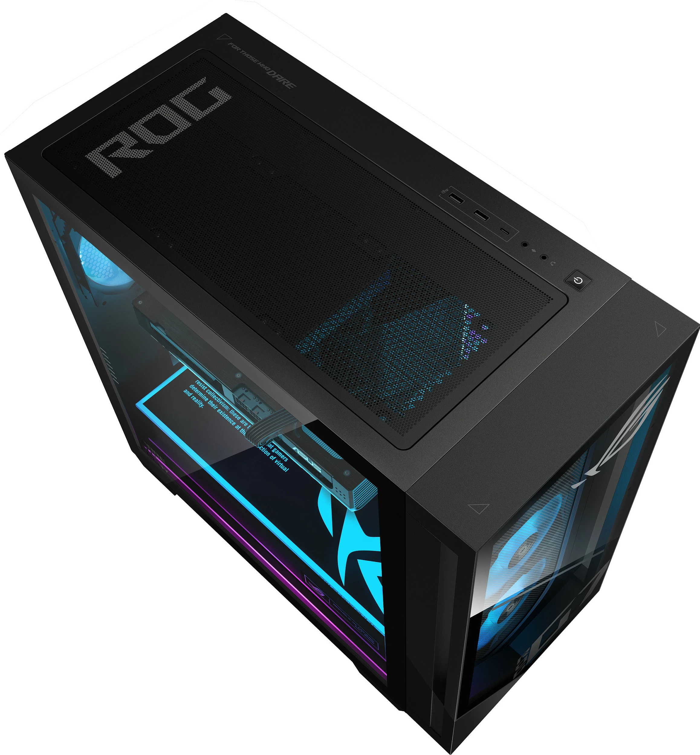 Kompjuter gaming ASUS ROG GM700 GM700TZ-R9800X283W, Ryzen 7 9800X3D, 32GB RAM, 2TB SSD, Radeon RX 9070 XT, Windows 11 Home, e zezë