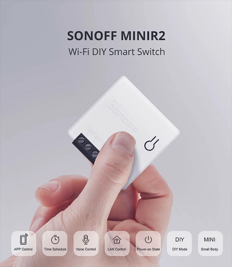 Ndërprerës SONOFF MINIR2