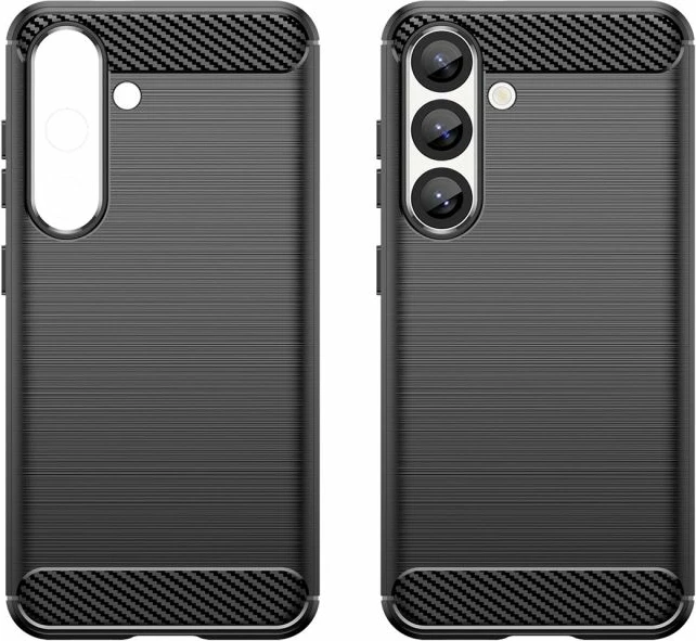 Kapak telefoni Hurtel Carbon Case për Xiaomi Redmi Note 14 5G, i zi