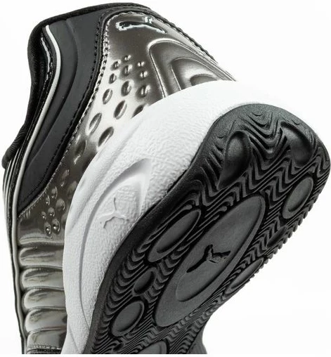 Atlete fëmijësh Puma V-S2 Goalgetter, hiri/argjendi