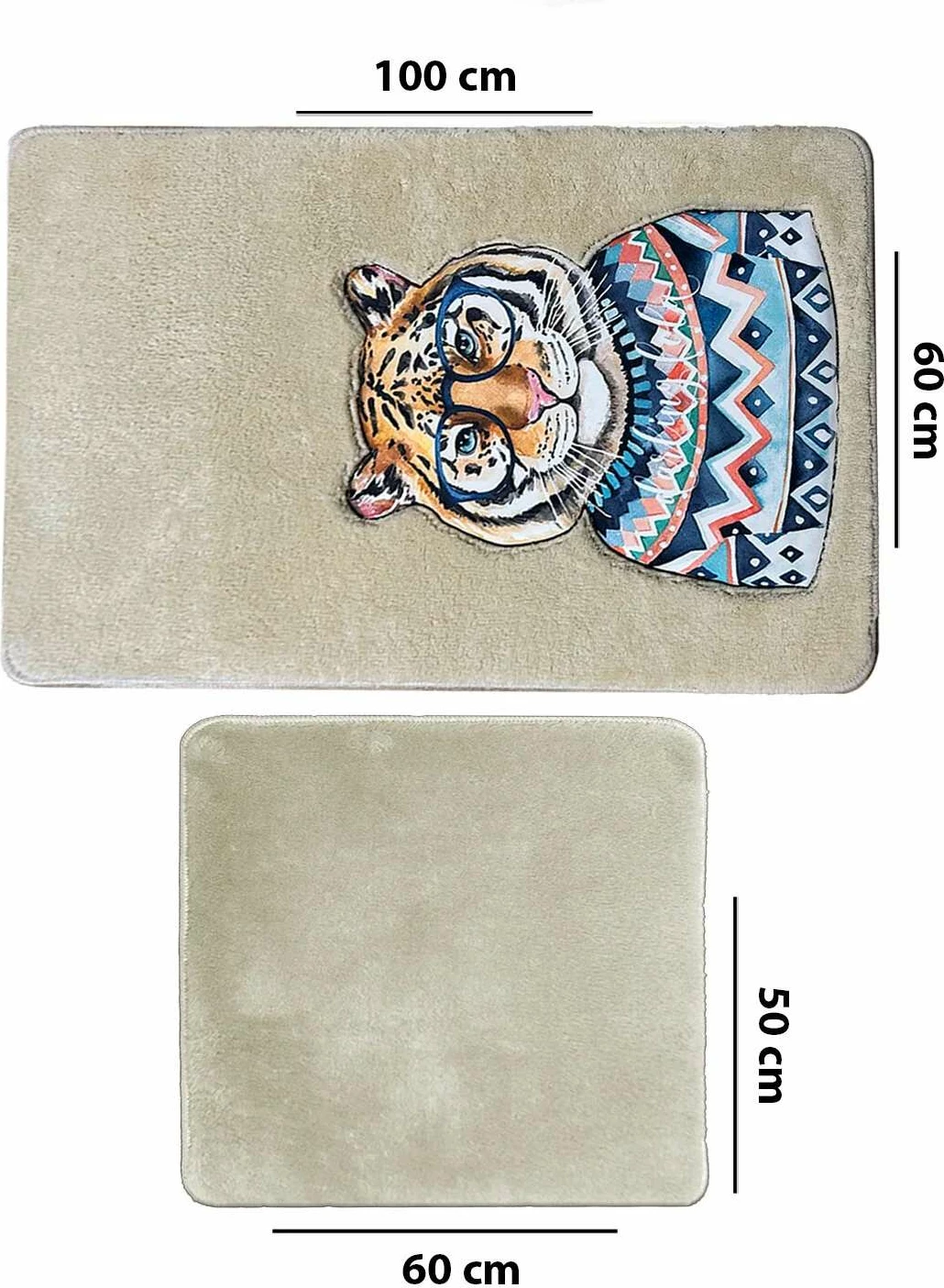 Set tapetash për banjo (2 copë), Mijolnir Logwe, ngjyrë gur