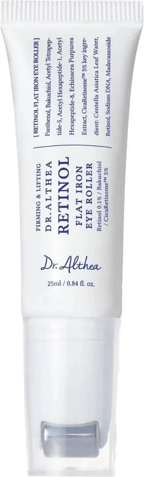 Serum për sy Dr. Althea Retinol Flat Iron Eye Roller Firming Eye Serum për femra 25ml