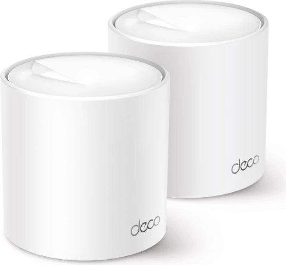 sistem mesh Wi‑Fi 6 TP-LINK Deco X60 AX5400, set 2 copë, i bardhë